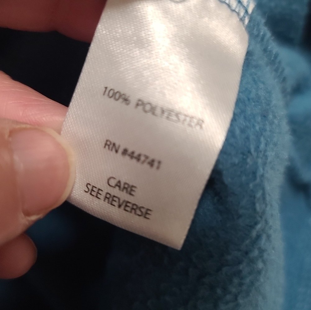 Blue fleece pullover - Picture 4 of 8